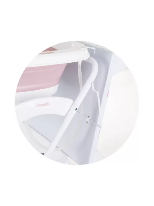 Chipolino Fiore Fürdetőállvány pelenkázó lappal - Pink