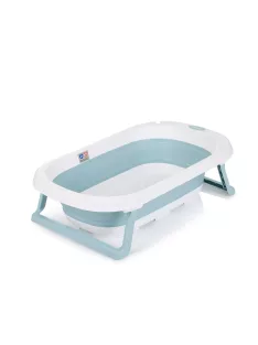   Chipolino Isla összecsukható kád hálós babatartóval 81 cm - Blue