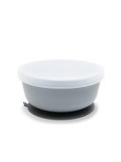 Lorelli Természetes szilikon tál tetővel - Grey