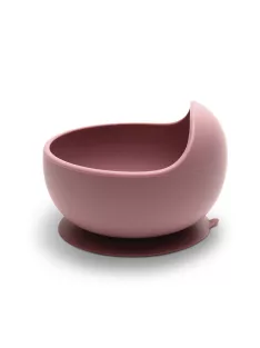 Lorelli szilikon tál tapadókoronggal - Deep Pink