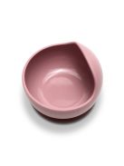 Lorelli szilikon tál tapadókoronggal - Deep Pink