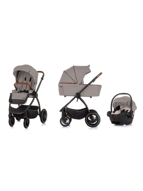 Chipolino Prestige 3az1-ben multifunkciós babakocsi - Tiramisu