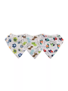 Baby Care nyálkendő szett 3 db-os - fiús