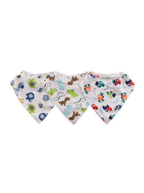 Baby Care nyálkendő szett 3 db-os - fiús