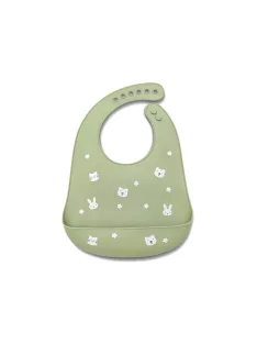 Lorelli Szilikon előke - fresh green