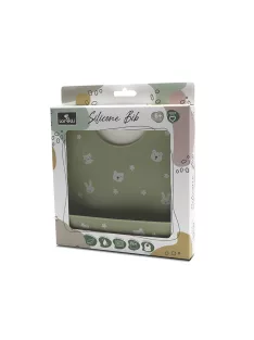 Lorelli Szilikon előke - fresh green