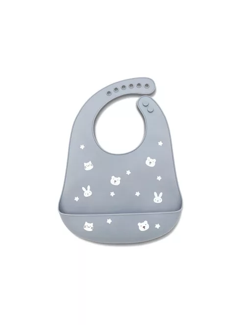 Lorelli Szilikon előke - grey