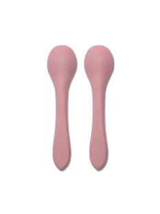 Lorelli Szilikon kanalak, 2 db - deep pink