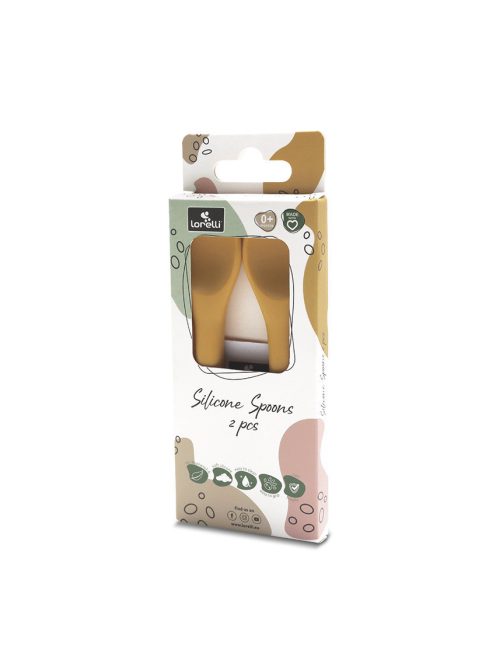 Lorelli Szilikon kanalak, 2 db - yellow