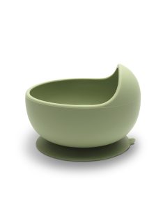 Lorelli Szilikon tál tapadókoronggal - Fresh Green