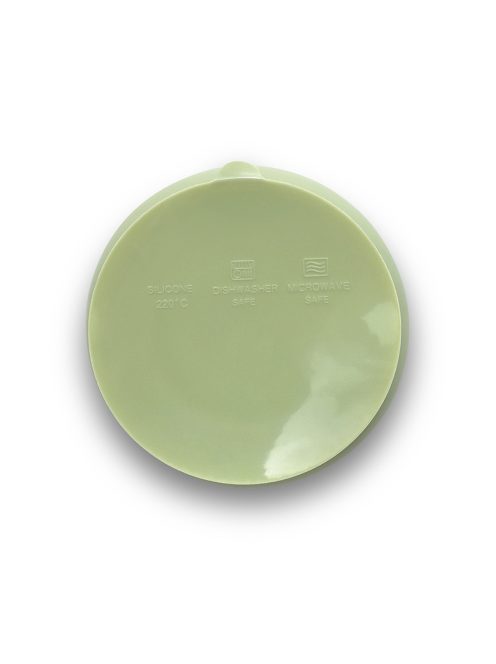 Lorelli Szilikon tál tapadókoronggal - Fresh Green