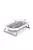 Chipolino Isla összecsukható kád hálós babatartóval 81 cm - Grey