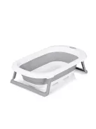 Chipolino Isla összecsukható kád hálós babatartóval 81 cm - Grey