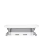 Chipolino Isla összecsukható kád hálós babatartóval 81 cm - Grey