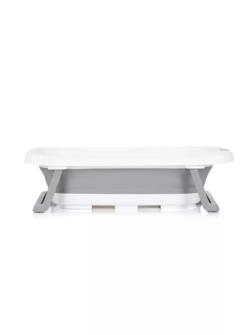 Chipolino Isla összecsukható kád hálós babatartóval 81 cm - Grey