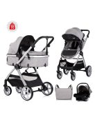 Chipolino Vista babakocsi 2:1-ben mózessé alakítható sportrésszel - Cloud grey