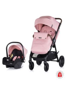   Chipolino Ultera 2 az 1-ben babakocsi + hordozó - Pink Marshmallow