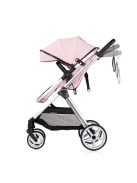 Chipolino Vista babakocsi 2:1-ben mózessé alakítható sportrésszel - Pink Marshmallow