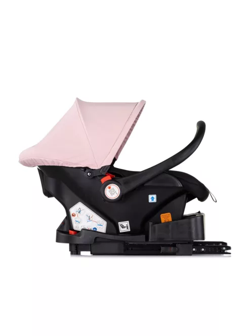 Chipolino Vista autóshordozó 40-87cm - Pink Marshmallow