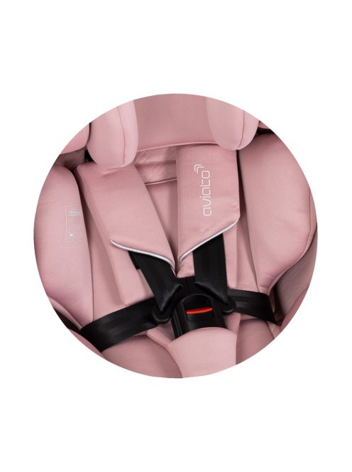 Chipolino Aviato autósülés I-Size 40-150cm - Pink Marshmallow