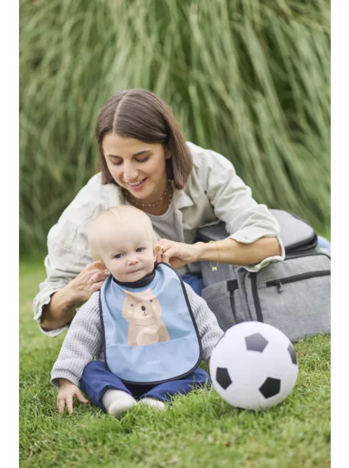 Nuvita 2db-os vízálló előke - Powder Blue/Sage Green 4371