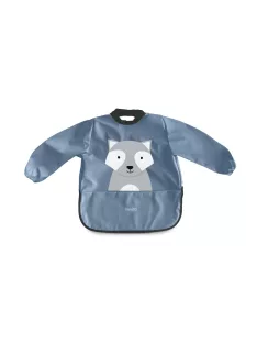 Nuvita vízálló ujjas előke - Powder Blue 4372