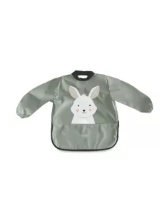 Nuvita vízálló ujjas előke - Sage Green 4372