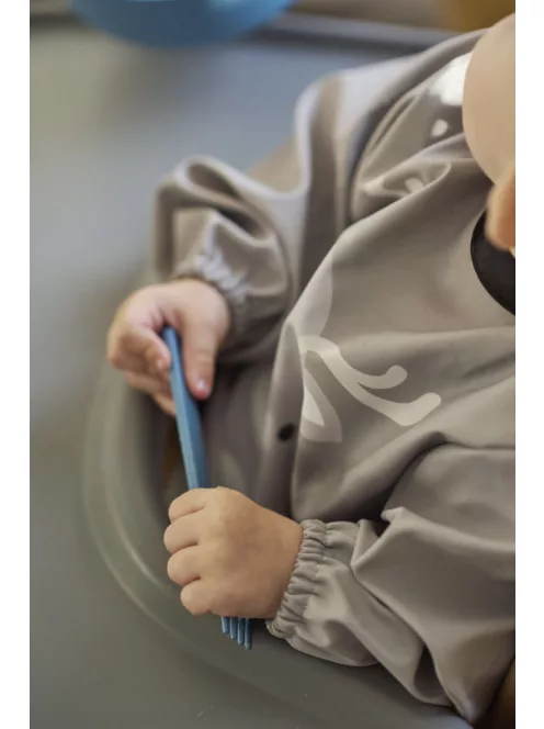 Nuvita vízálló ujjas előke - Sage Green 4372