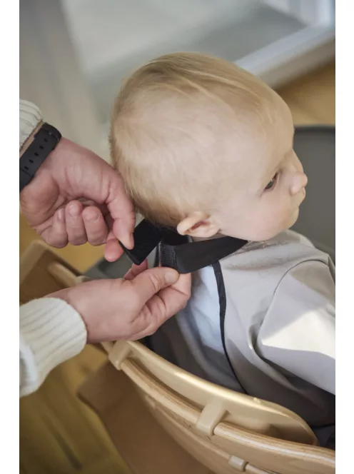 Nuvita vízálló ujjas előke - Sage Green 4372