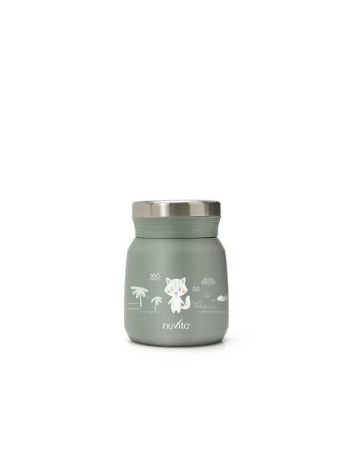 Nuvita ételtároló termosz 300ml - green 4471