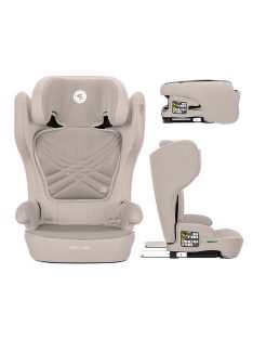   Lorelli Rigel 100-150 cm összecsukható isofix gyerekülés - Beige
