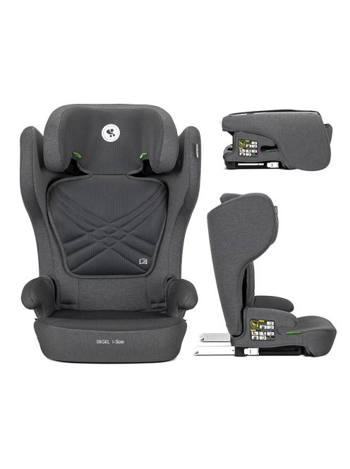 Lorelli Rigel 100-150 cm összecsukható isofix gyerekülés - Grey