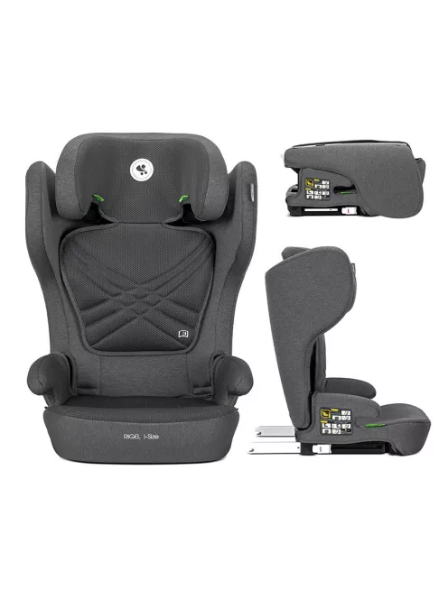 Lorelli Rigel 100-150 cm összecsukható isofix gyerekülés - Grey
