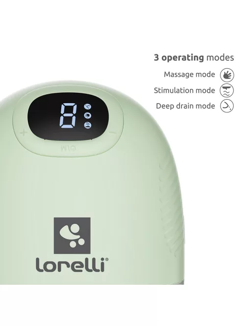 Lorelli Alice Hands Free elektromos mellszívó - Green