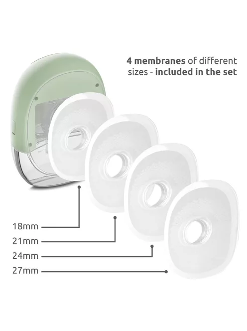 Lorelli Alice Hands Free elektromos mellszívó - Green