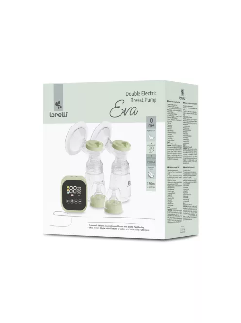 Lorelli Eva dupla elektromos mellszívó - Green