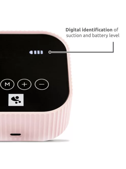 Lorelli Eva dupla elektromos mellszívó - Pink