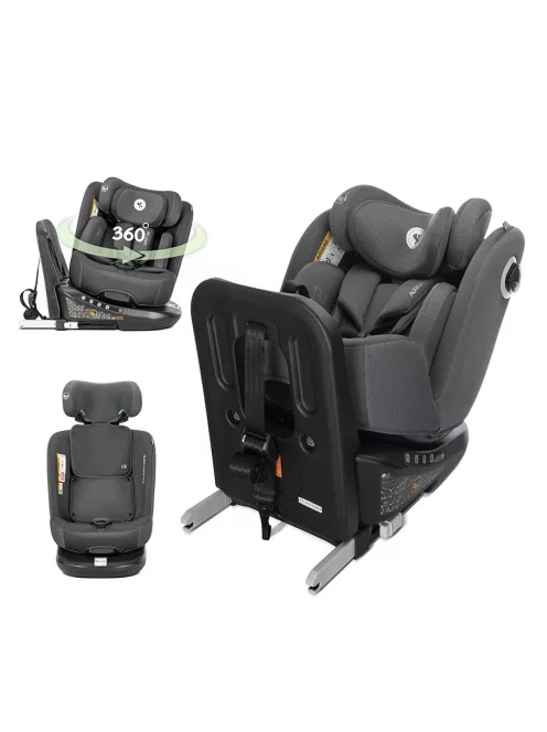 Lorelli Auriga 360 isofix autósülés 40-150cm - Grey