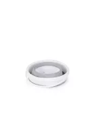 Chipolino Bubble Spa összecsukható kád vízhőmérővel, vödörrel és öblítőpohárral 83 cm - light grey