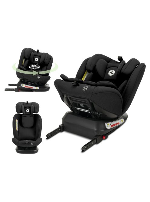 Lorelli Capella autósülés ISOFIX 40-150cm - Black