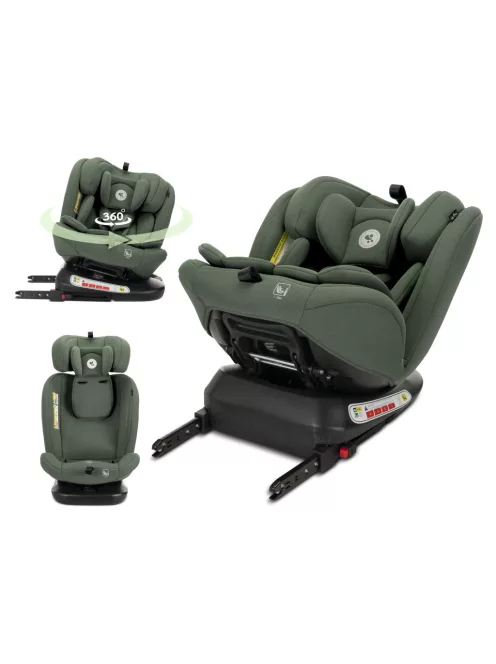Lorelli Capella autósülés ISOFIX 40-150cm - Green
