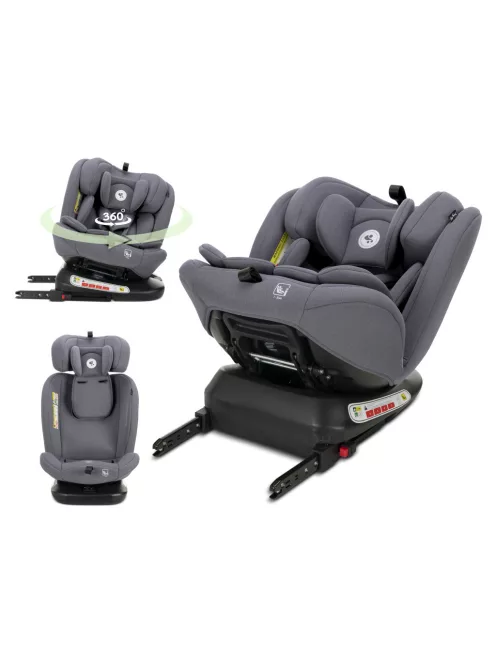 Lorelli Capella autósülés ISOFIX 40-150cm - Grey