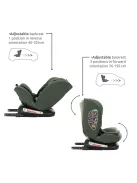 Lorelli Capella autósülés ISOFIX 40-150cm - Grey
