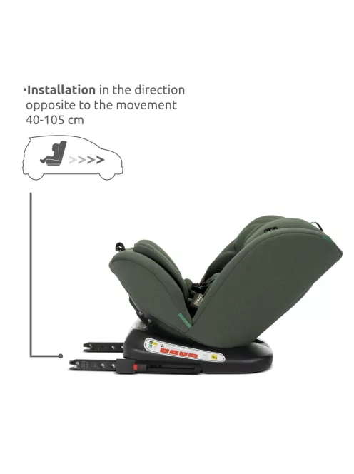 Lorelli Capella autósülés ISOFIX 40-150cm - Grey