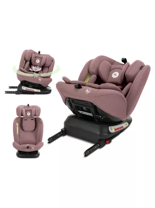 Lorelli Capella autósülés ISOFIX 40-150cm - Pink