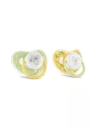 Baby Care cumi kupakkal 2db 6M+ - YELLOW/GREEN