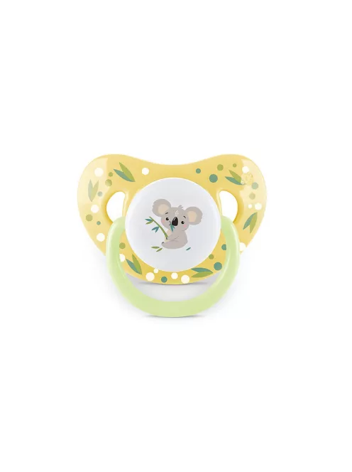 Baby Care cumi kupakkal 2db 6M+ - YELLOW/GREEN