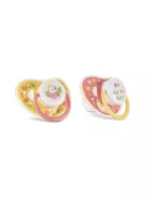 Baby Care cumi kupakkal 2db 6M+ - YELLOW/PINK