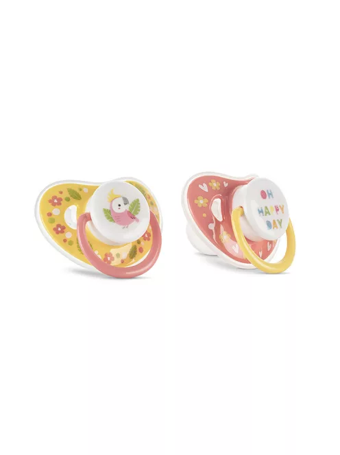 Baby Care cumi kupakkal 2db 6M+ - YELLOW/PINK