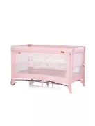 Chipolino Glory multifunkciós utazóágy - pink marshemllow